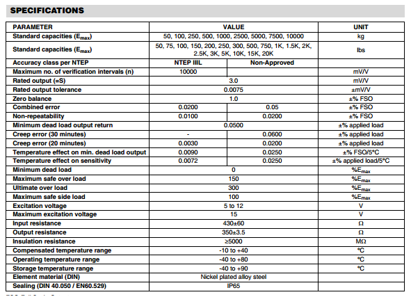 美国Vishay Revere称重传感器363-50, 100, 250, 500, 1000Kg 363-50kg称重传感器,363-100kg称重传感器,363-250kg称重传感器,363-500kg称重传感器,363-1000kg称重传感器