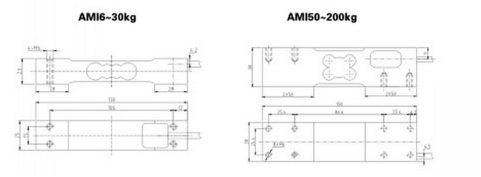 美国Mkcells单点式称重传感器AMI-5Kg,AMI-6Kg,AMI-8Kg,AMI-10Kg,AMI-15Kg AMI-10kg,AMI-35kg,AMI-50kg,AMI-100kg,AMI-150kg