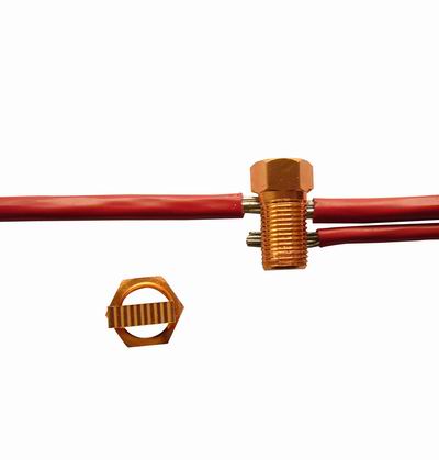 易迪 T/JL-95 电缆接头 铜螺栓线夹  电缆接线头 铜接端子 铜端子 电缆接头,螺栓,电缆分支接头,铝端子,铜端子