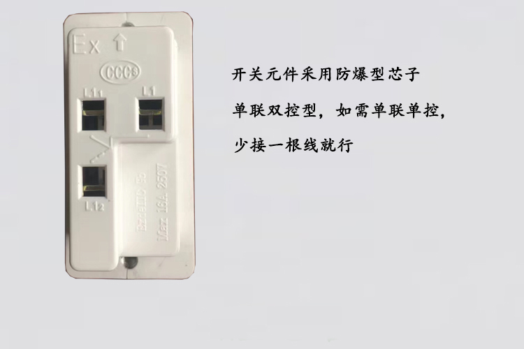 防爆三联单控开关 SW-10防爆三联照明开关