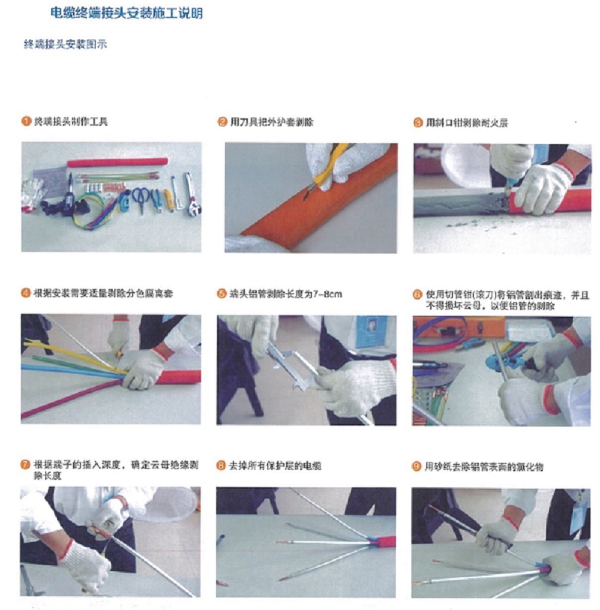 邢臺礦物質(zhì)電纜附件 BTTZ電纜終端頭