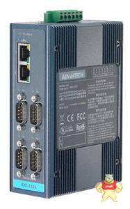 研华EKI-1524-BE通讯管理4 口RS-232/422/485串口设备联网服务器 研华,串口设备联网服务器,EKI-1524-BE