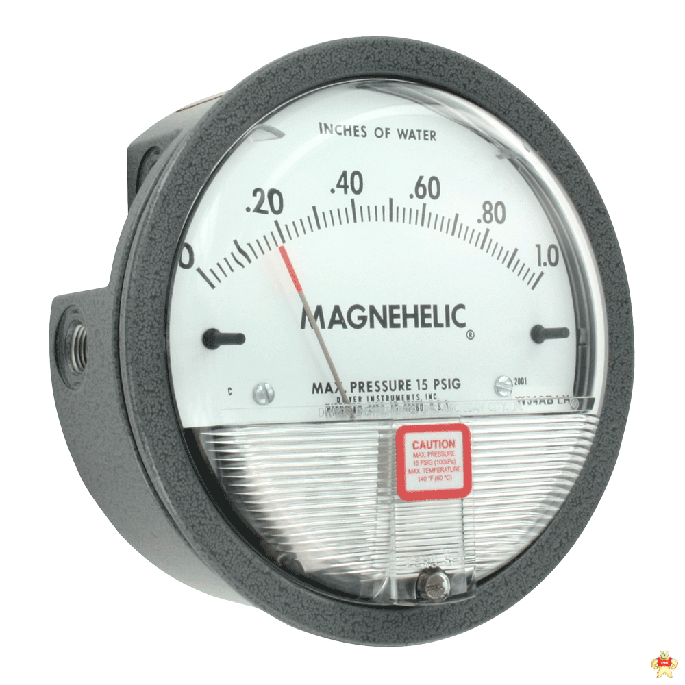 美国Dwyer德威尔2000系列Magnehelic压差表差压表2300-100Pa压差表 2300-100Pa,差压表,Dwyer