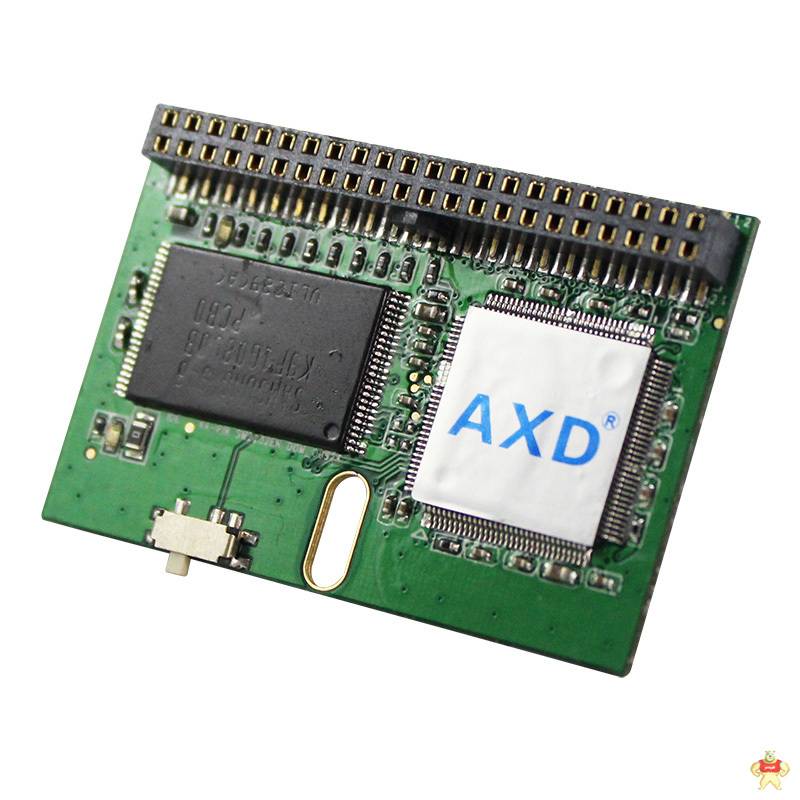 AXD安信达AXD-I44H-SS系列IDEDOM  44-PIN卧式电子盘 （SLC） 44-pin IDE DOM,44-PIN DOM,DOM电子盘,IDE DOM电子硬盘,44-pin针 DOM