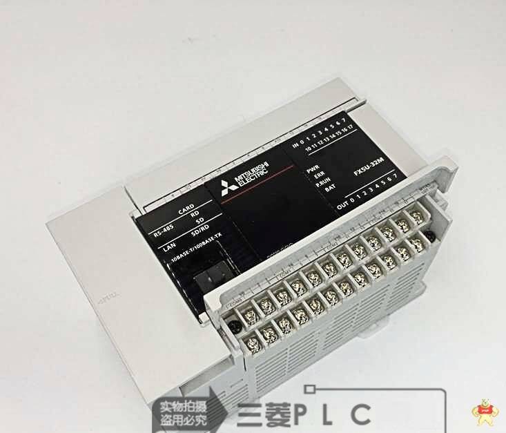 三菱 FX5U-32MT-ES 原装三菱FX5U系列带以太网、4轴200K 原装三菱FX5U,人机界面,触摸屏一体机,中达优控,三菱 FX5U