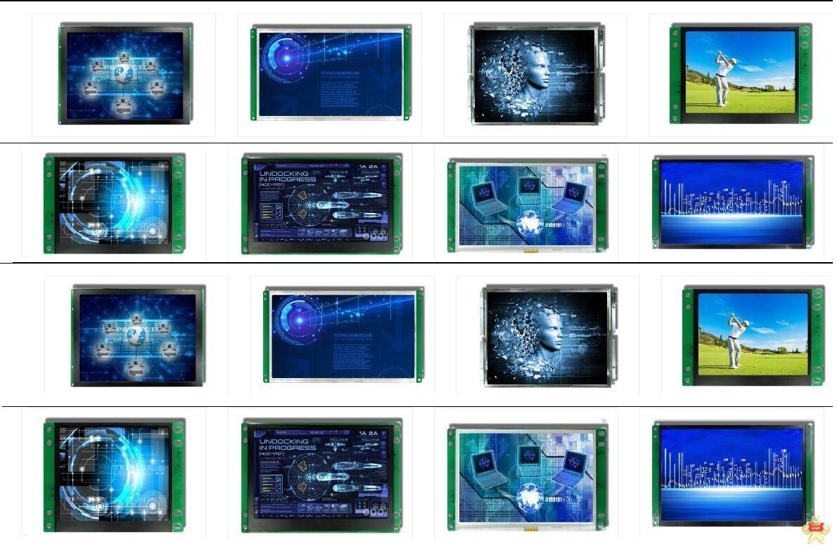 中达优控YKHMI工业人机界面7寸T700A触摸屏串口屏嵌入式组态屏系列 人机界面,触摸屏PLC一体机,工控板式PLC,文本PLC一体机