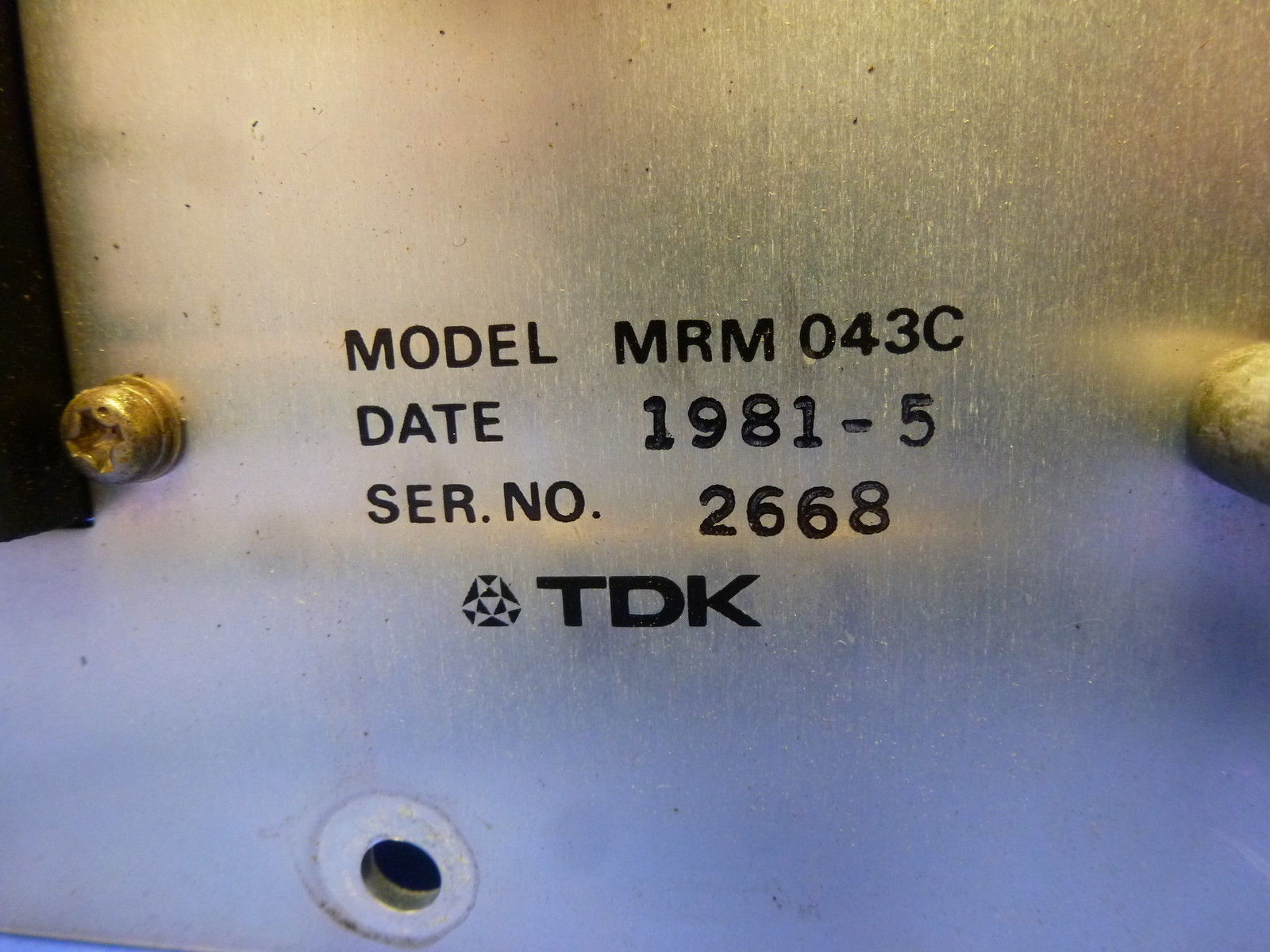 TDK MRM 043C MRM043C POWER SUPPLY