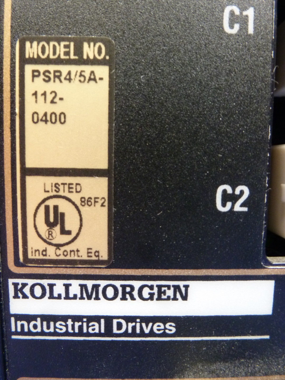KOLLMORGEN Industrial Drive PSR4/5A-112-0400 PSR45A1120400
