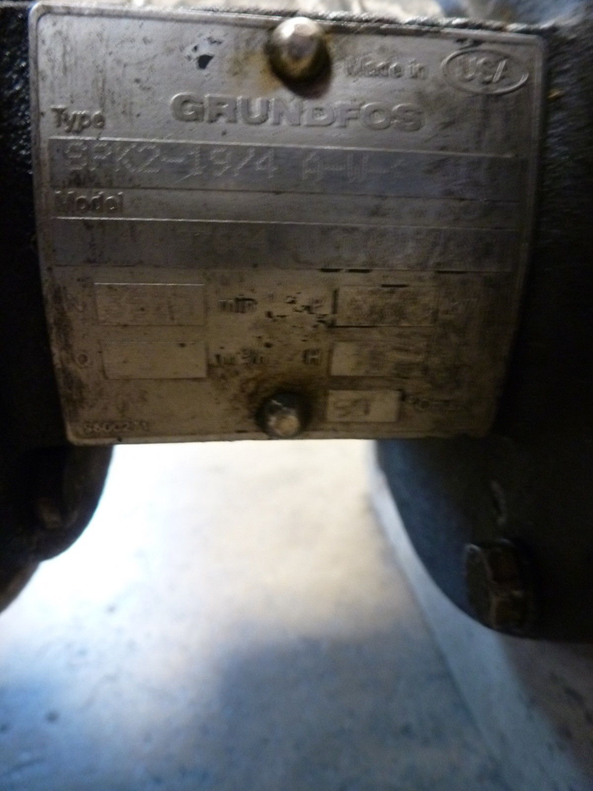 GRUNDOS SPK2-1974 A-W-A-AUUU 71A2-14F785-B SPK21974AWAAUUU 7