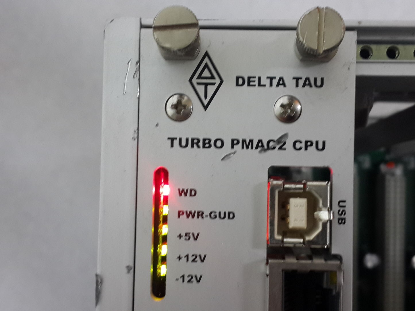 DELTA TAU TURBO PMAC2 CPU BOARD ASSY 603766-106