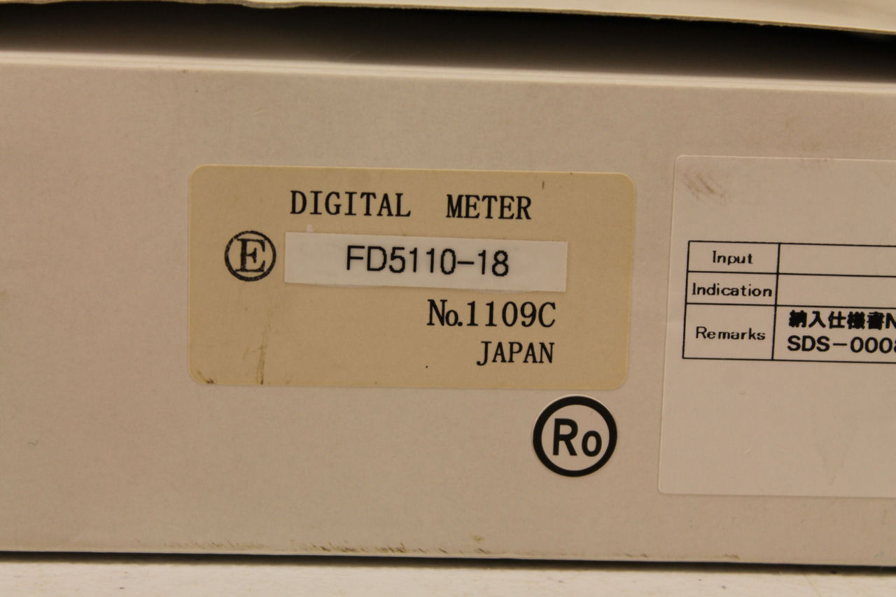Fuji Electric FD5110-18 Digital Meter NEW IN BOX