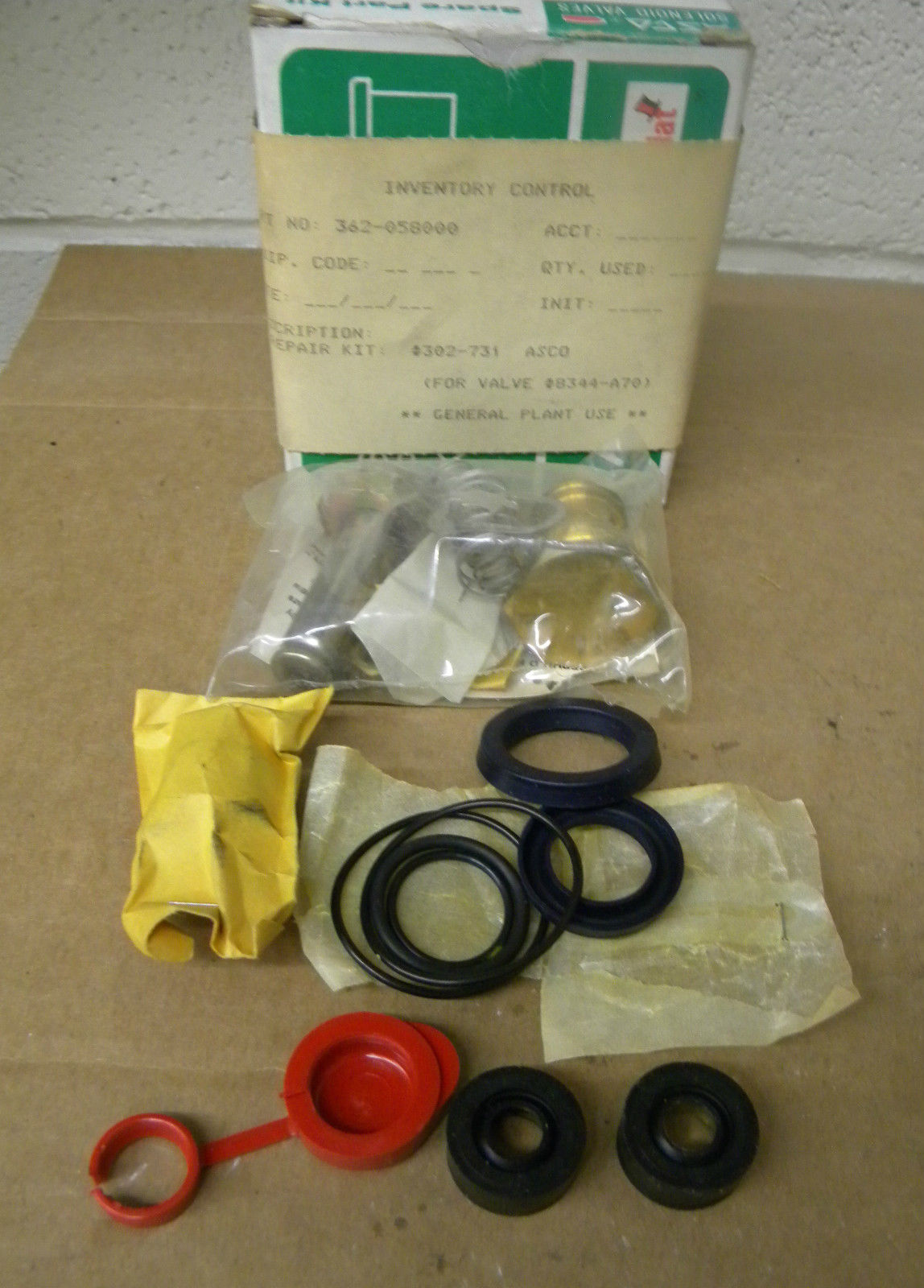 ASCO 302731 REPAIR KIT ASCO 302731,ASCO,PLC