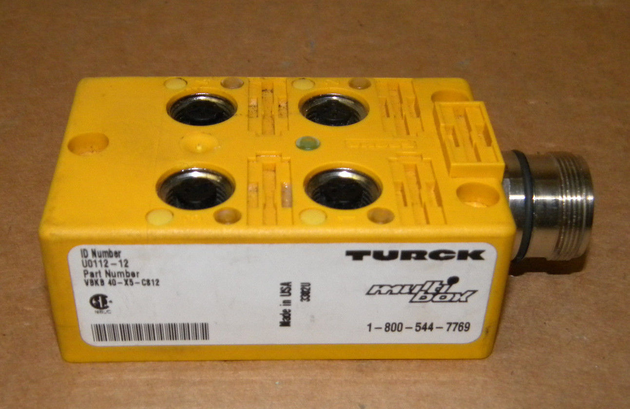 TURCK VBKB-40-X5-CS12 MULTI-BOX NEW VBKB40X5CS12 VBKB-40-X5-CS12,Turck,PLC