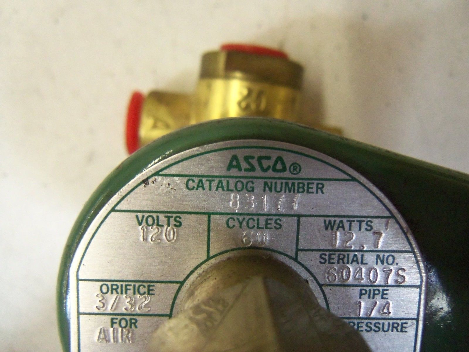 ASCO 83177 *NEW NO BOX* ASCO 83177,ASCO,PLC