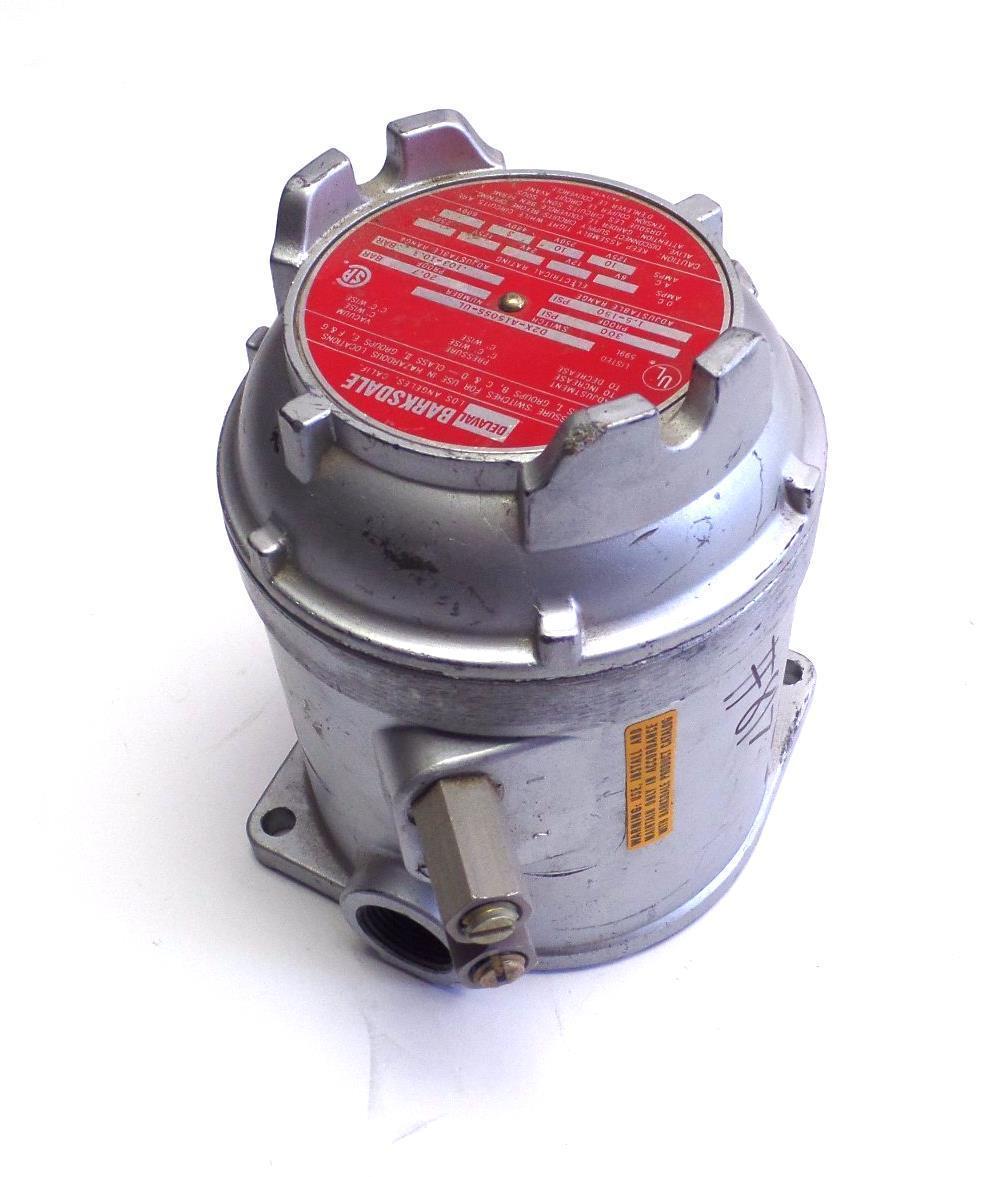 DELAVAL BARKSDALE D2X-A150SS-UL PRESSURE SWITCH D2X-A150SS,DELAVAL BARKSDALE,PLC