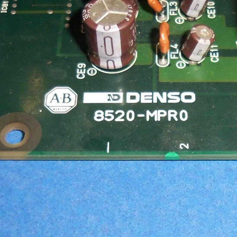 ALLEN BRADLEY DENSO PROCESSOR BOARD 8520-MPR0 CLR-0350-113-BCA,CARR LANE ROEMHELD,PLC