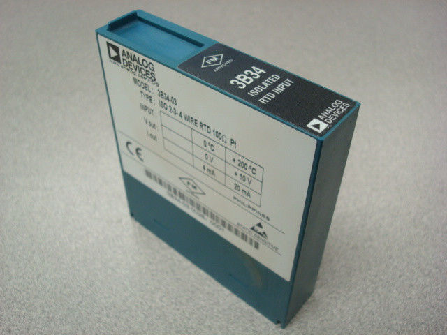 USED Analog Devices 3B34-03 Isolated RTD Input Module 3B34-03,Analog,PLC