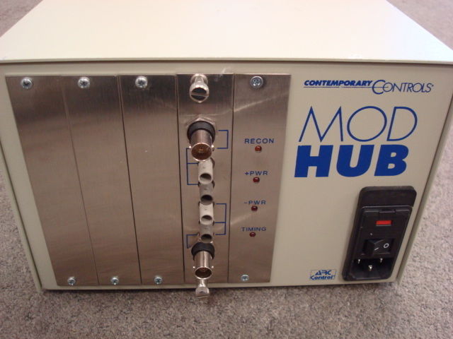 USED Contemporary Controls MODHUB-16F Mod Hub 4 Port Modular MODHUB-16F,Contemporary,PLC