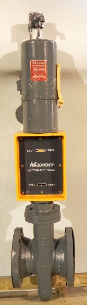 Maxon Shut Off  Valve 1015-HD-A-1E   6" 1015-HD-A-1E,Maxon,PLC