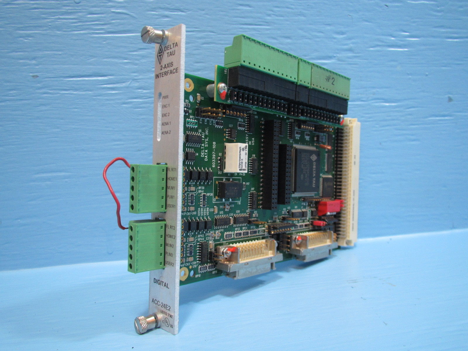 Delta Tau UMAC Turbo 2 Axis Interface 603397-108 PLC Module  603397-108,Delta Tau,PLC