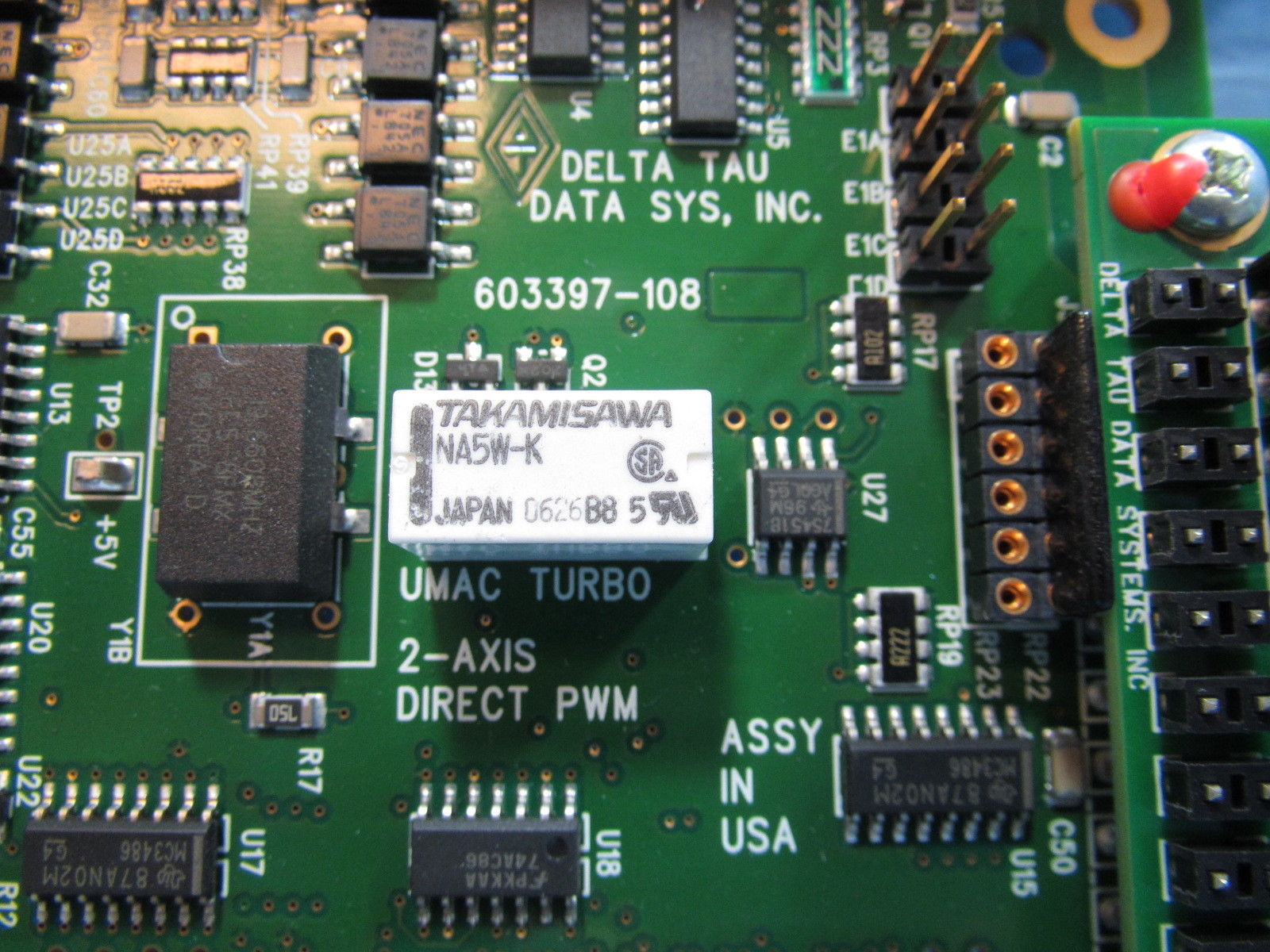 Delta Tau UMAC Turbo 2 Axis Interface 603397-108 PLC Module  603397-108,Delta Tau,PLC