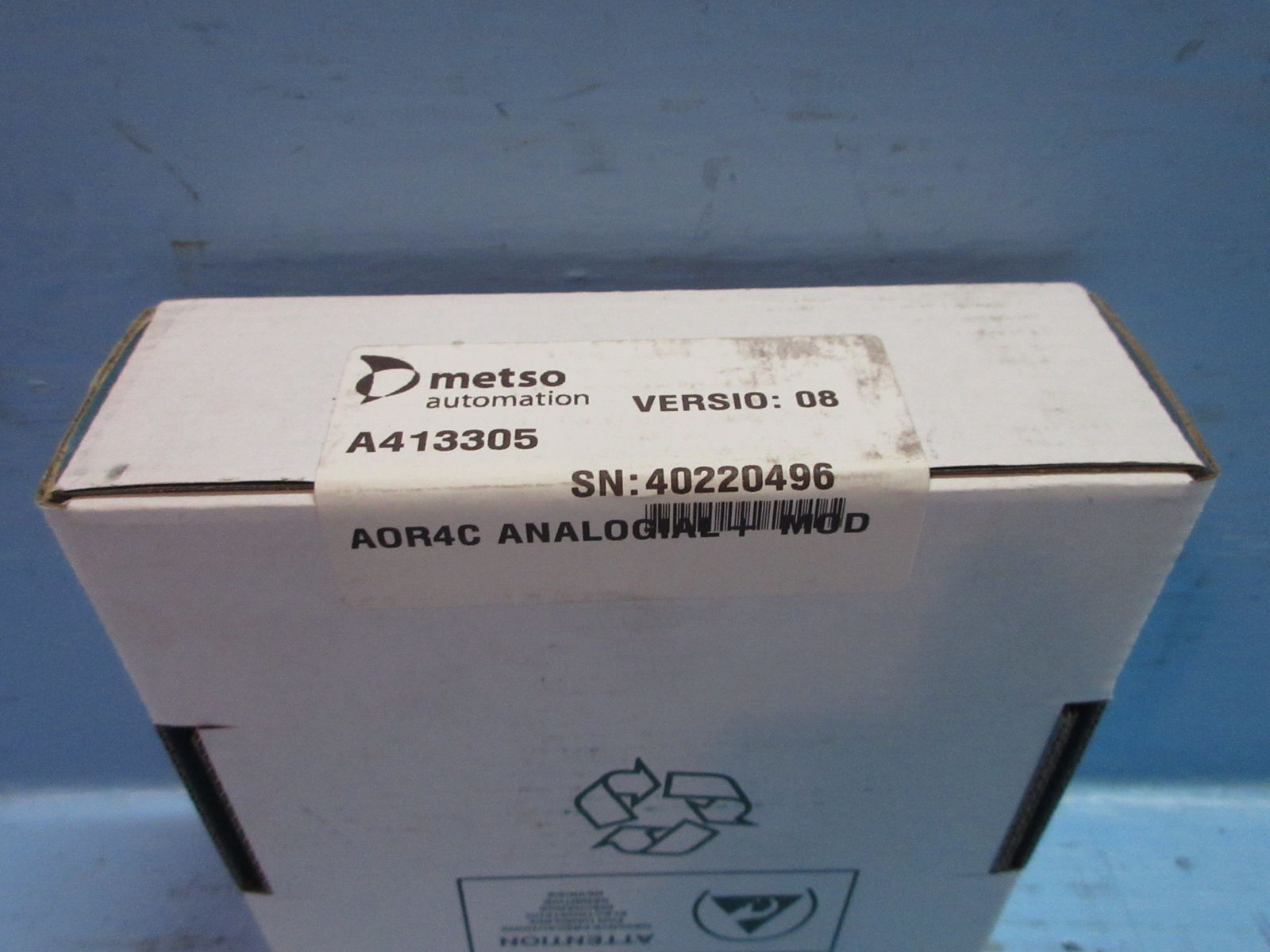 New Metso Automation Valmet AOR4C Analogial Module A413305 M A413305,Metso Automation,PLC