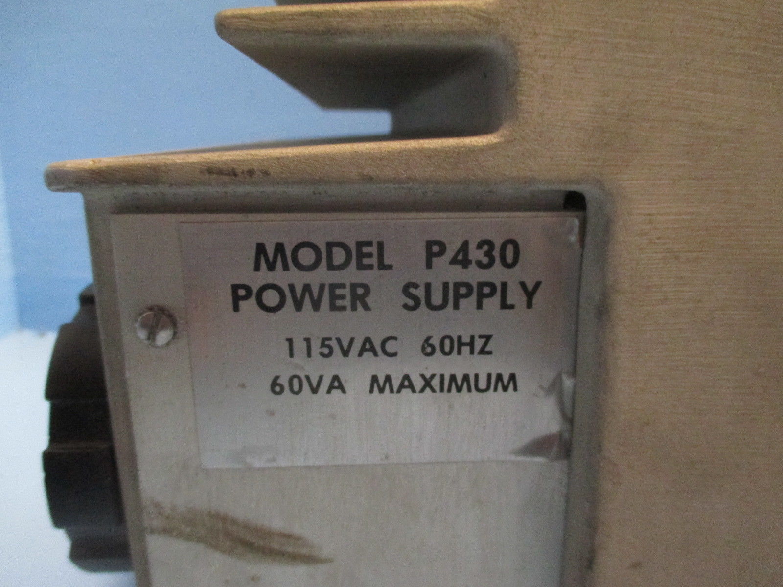Modicon P430 Power Supply PS Model P-430 115V 60VA 115Vac P4 Modicon P430,Modicon,PLC