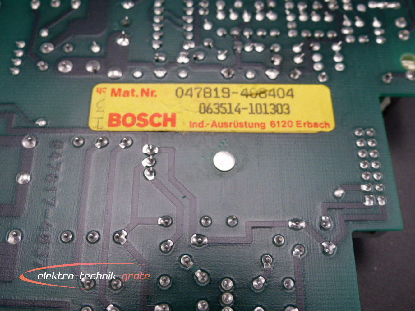 Bosch 047819-408404 / 063514-101303 Karte 047819-408404,Bosch,PLC
