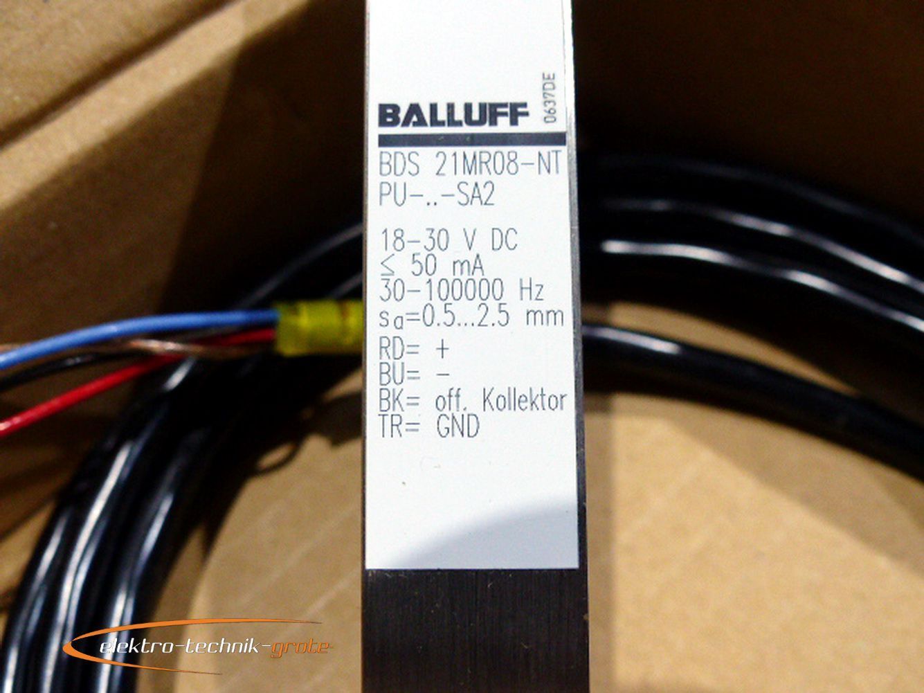 Balluff BDS 21MR08-NT-PU-03-SA2 Induktiver Sensor - ungebrau 21MR08-NT-PU-03,巴鲁夫,PLC