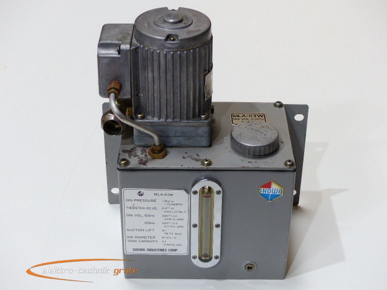 Showa MLA-03W Zentralschmierung MLA-03W,昭和,PLC