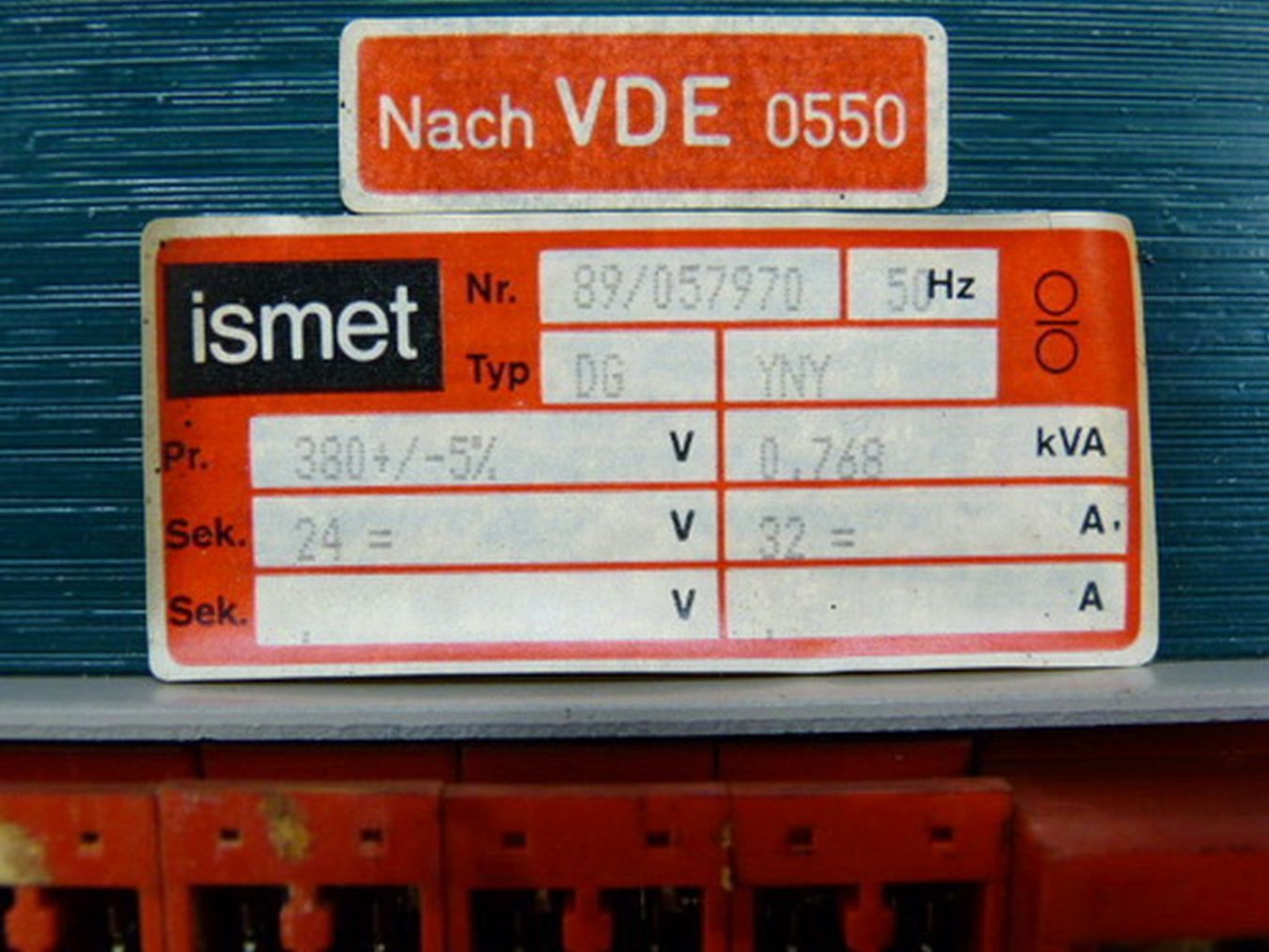 ismet DG YNY Transformator 380V / 24V YNY,其他品牌,PLC
