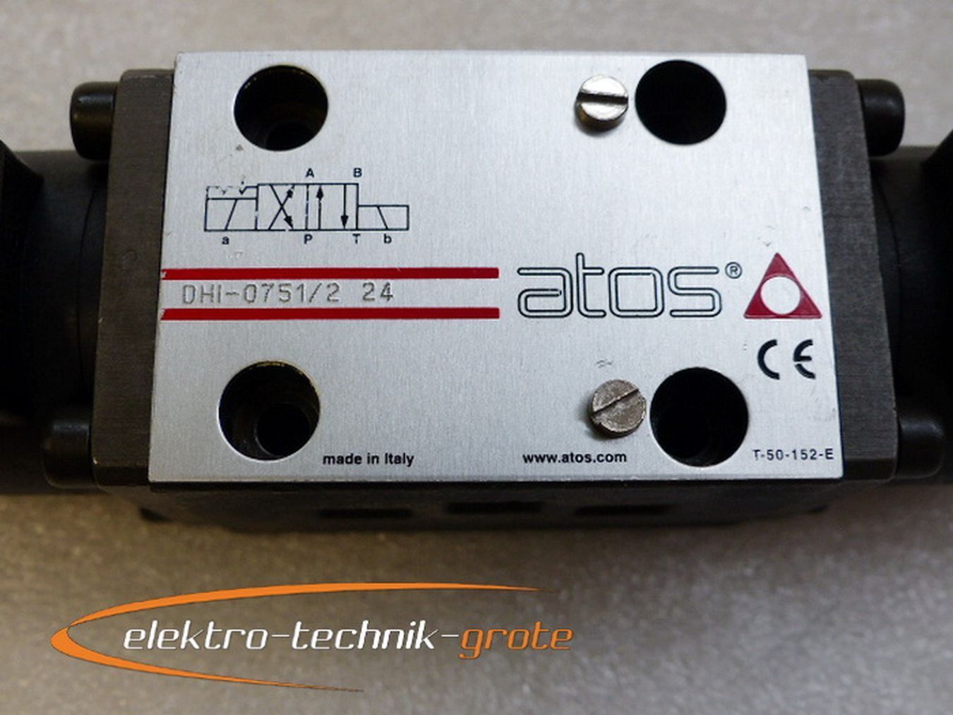 Atos DHI-0751/2 24 Wegeventil mit 2 Stck. SP-COI-110/50/60/8 DHI-0751,阿托斯,PLC