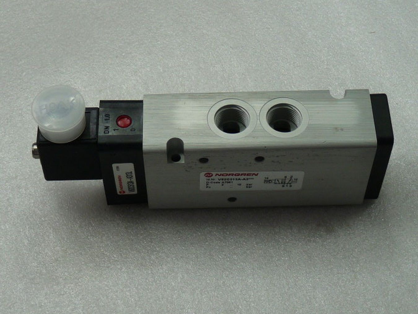 Norgren V62C513A-A313L Magnetventil 2 - 10 bar 24 V Spulensp V62C513A-A313L,諾冠,PLC