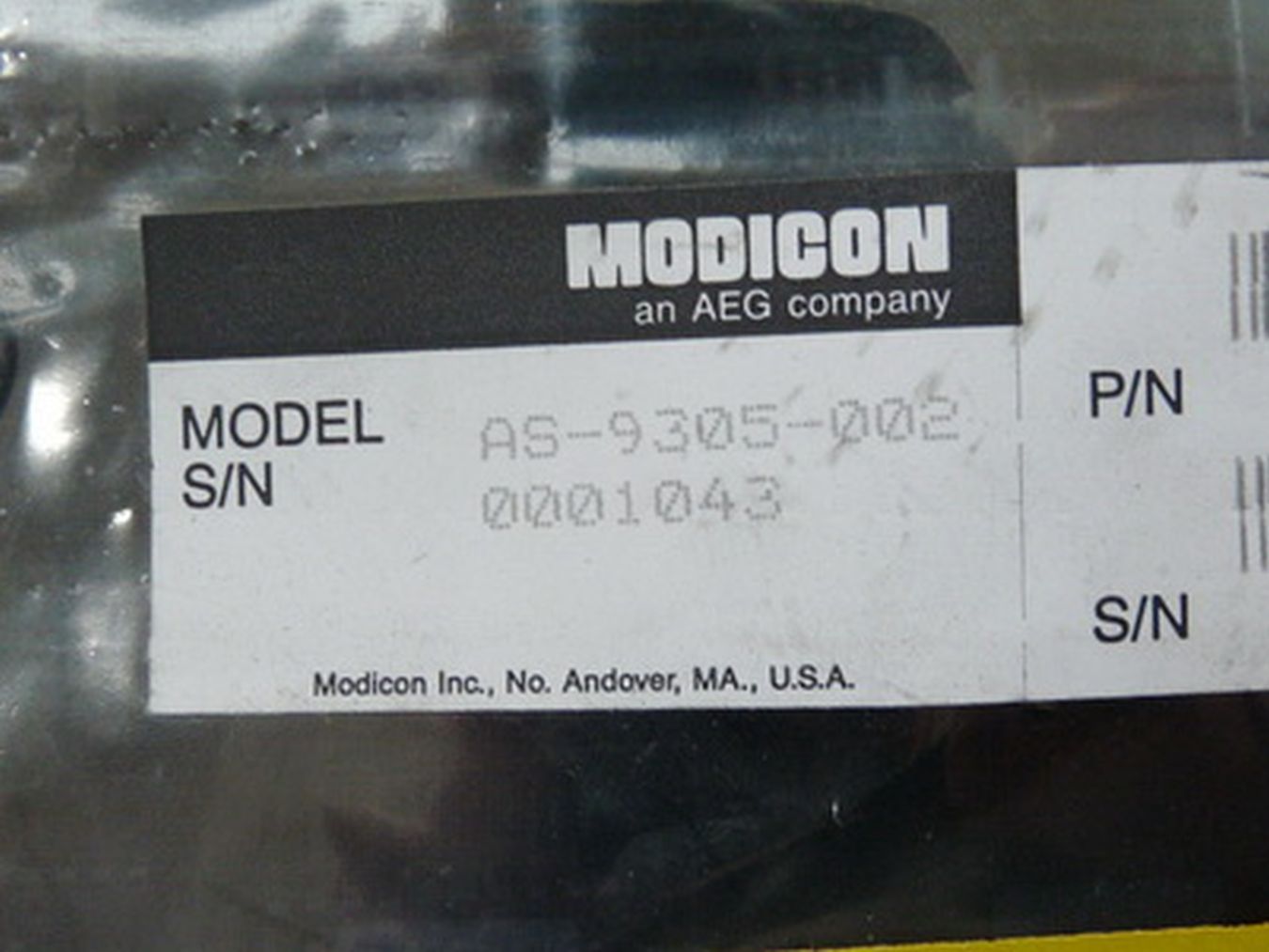 AEG Modicon S975 - 100 Modell AS-9305-002 Prozessor für 984 AS-9305,AEG,PLC