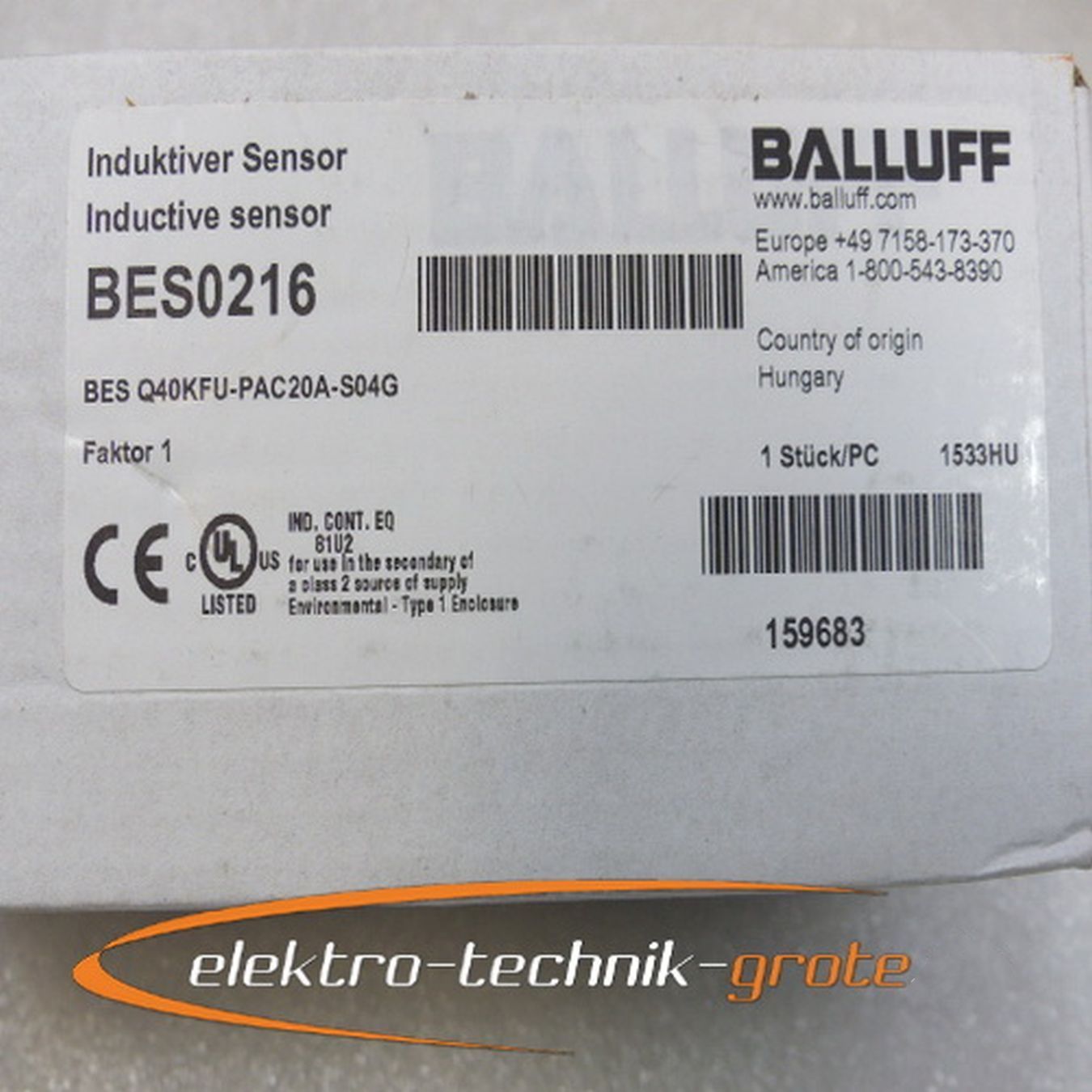 Balluff BES0216 BES Q40KFU-PAC20A-S04G Induktiver Sensor -un Q40KFU-PAC20A,巴鲁夫,PLC