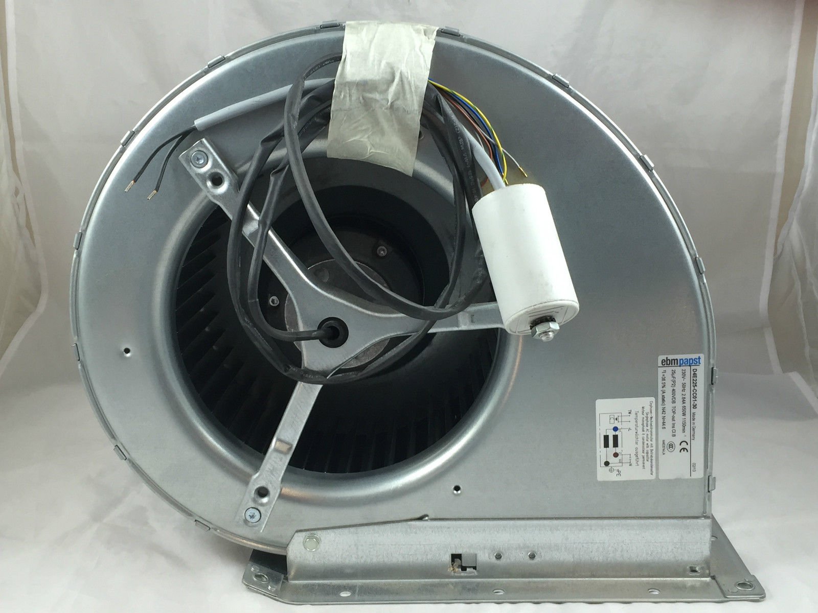 ebmpapst D4E225-CC01-30 ABB Fan Blower AC607-0490-3 650W 230 D4E225-CC01,ebmpapst,PLC