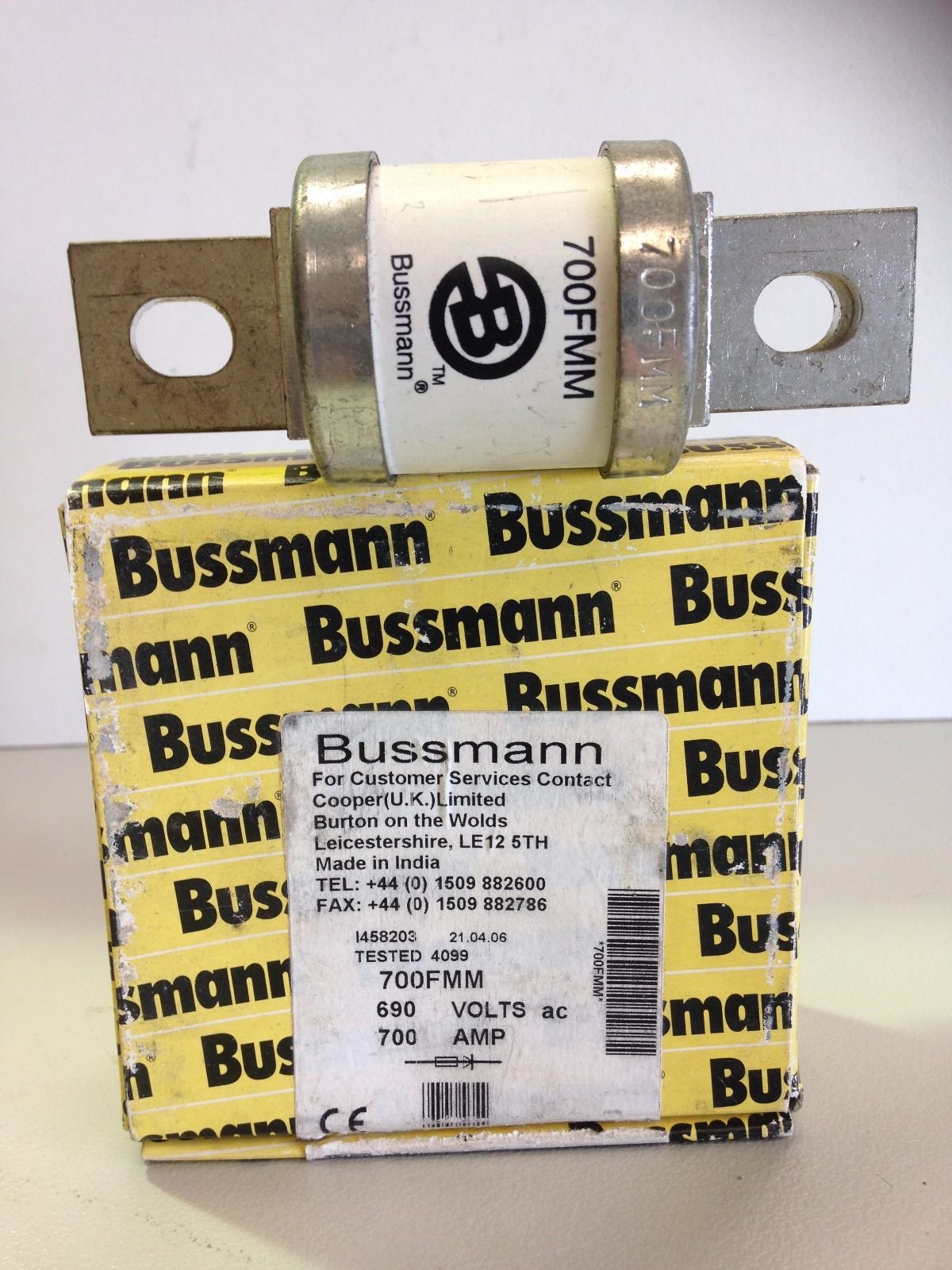 Cooper Bussmann Fuse 700FMM 700A Amp Volts ac 690V 700 FMM 700FMM,Bussmann Cooper,PLC