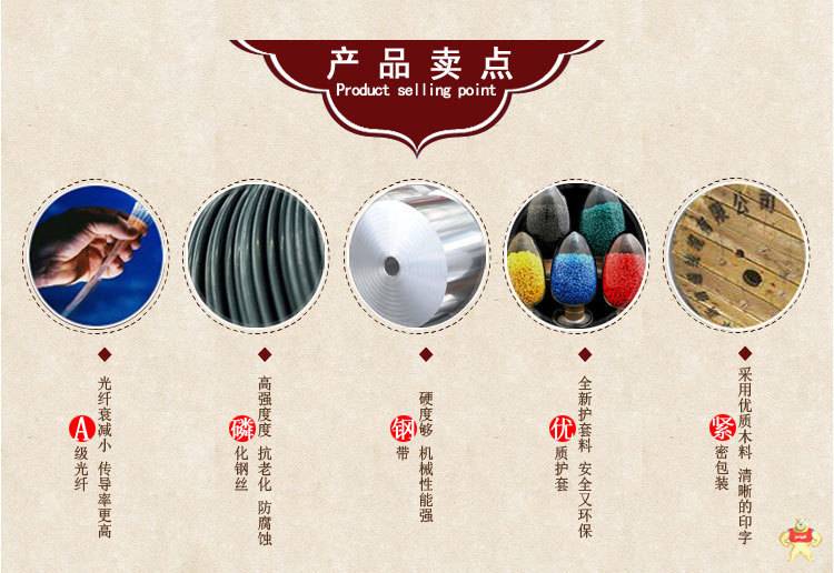 4芯室外国标架空光纤线GYXTW-4B1单模光缆中心束管式铠装通信光缆 GYXTW光缆,中心束管式光缆,架空光缆,铠装光缆,平行钢丝钢铠光缆