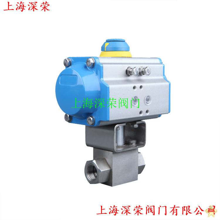 高压气动球阀 Q641F气动高压法兰球阀,螺纹球阀,不锈钢球阀 高压气动球阀厂家,气动高压调节球阀,高温高压气动球阀,高压气动球阀价格,不锈钢高压气动球阀