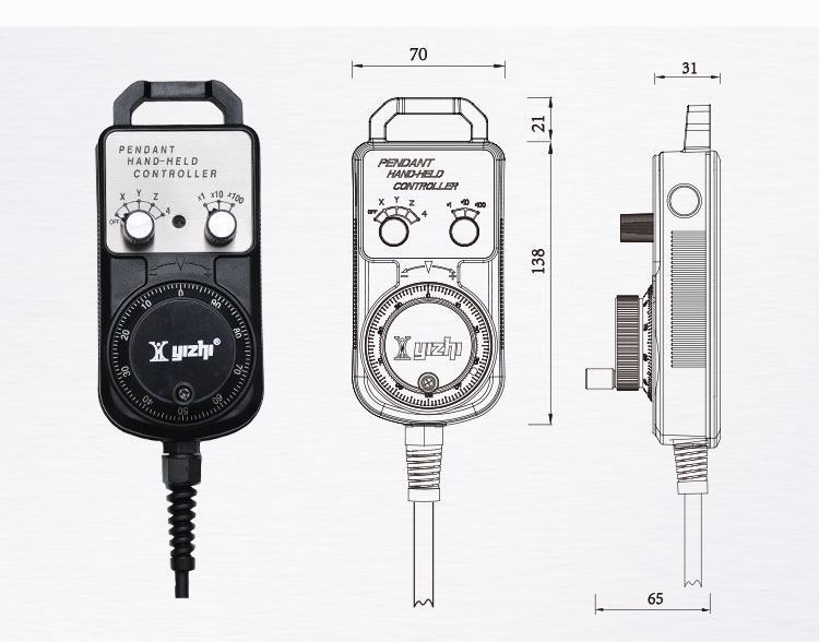 YZ-CK-LGD-A-401厂家直供各数控系统用电子手轮脉冲发生器