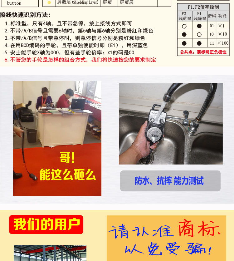 羿智YZ-MINI-LGD-A-SCNC数控电子手轮 广数凯恩帝PLC系统手轮脉冲发生器手脉车床手摇
