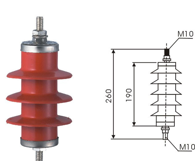 10kV避雷器HY5WS-17/50 10kV避雷器,HY5WS-17/50,避雷器HY5WS-17,避雷器HY5WS-17/50