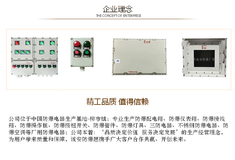 防爆接线箱规格定做