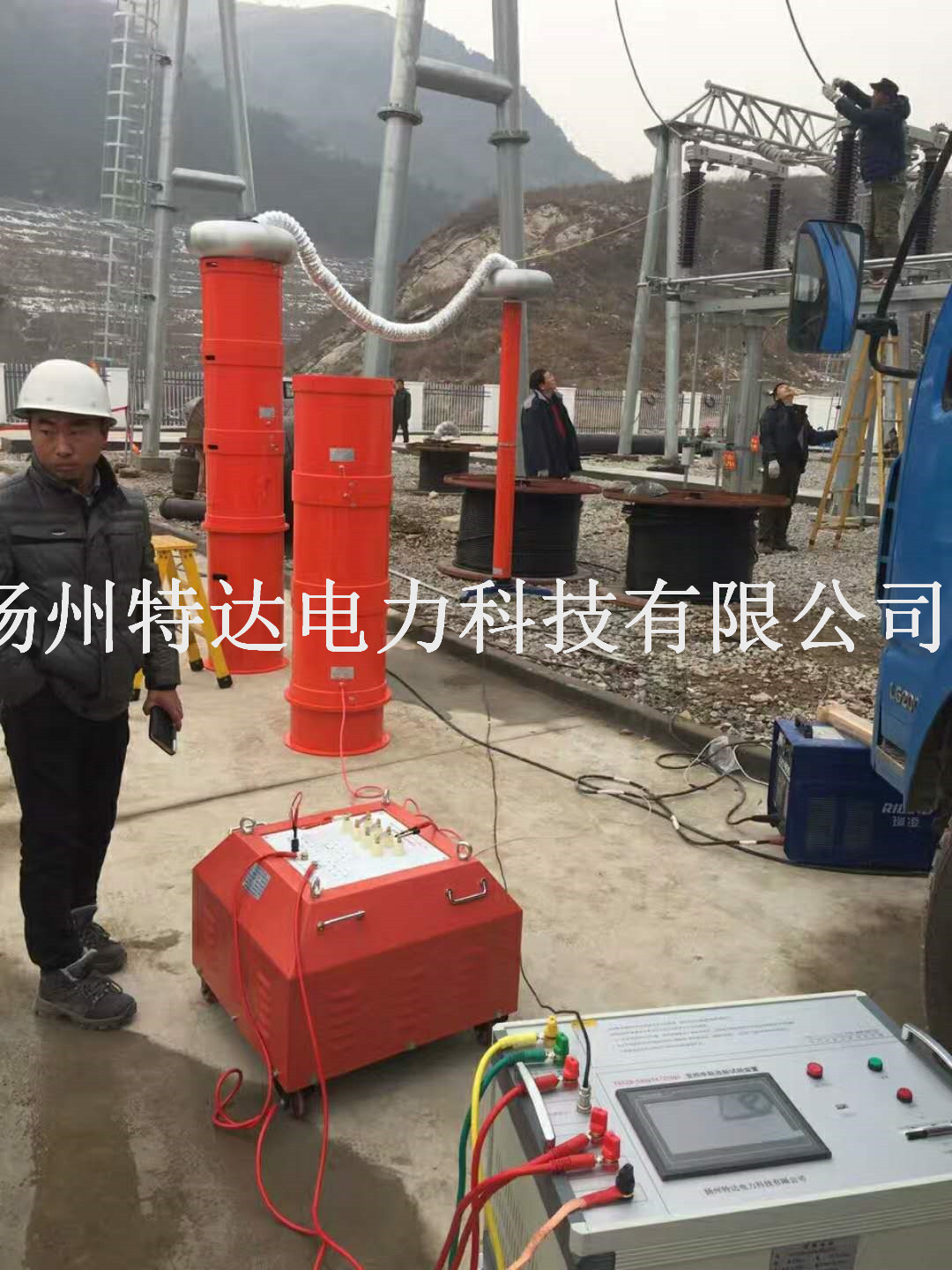 扬州特达电力变频串联谐振耐压试验成套装置   135KVA/54KV 35KV电缆交流耐压试验装置
