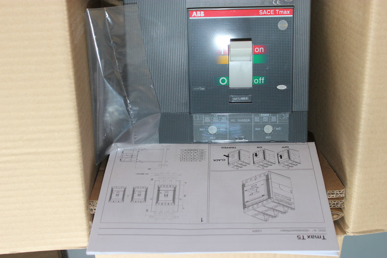ABB 50KA分断能力T5S630 PR221DS-LSI R630 FF 3P原装塑壳断路器 ABB
