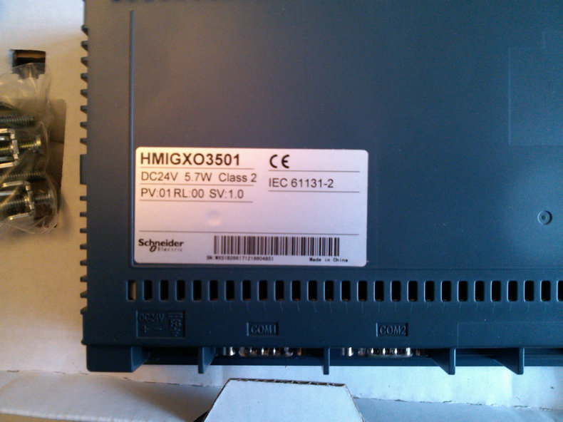 施耐德 触模屏16色 7寸 HMIGXO3501，HMIGX03501高级图形终端 施耐德