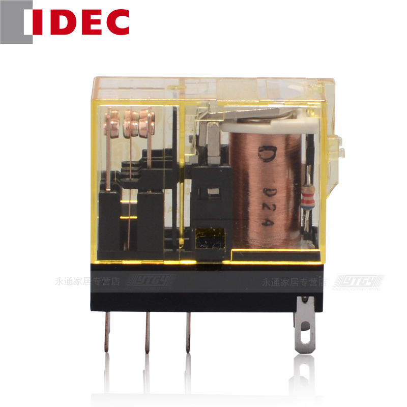 IDEC和泉继电器 大电流 二极管 8脚8A RJ2S-CLD-D24 RJ2S-CLD-D24