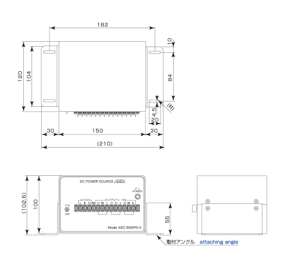 AEC-55系列转换器标准型 电涡流传感器 AEC电涡流传感器,电涡流位移传感器,AEC,传感器,电涡流