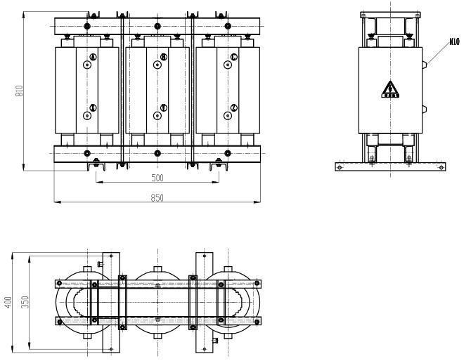 10KV高压电抗器 干式铁芯高压电抗器 CKSC高压电抗器 CKSC-288/10-6高压电抗器 高压电抗器,铁芯电抗器,CKSC高压电抗器,串联电抗器,10KV电抗器
