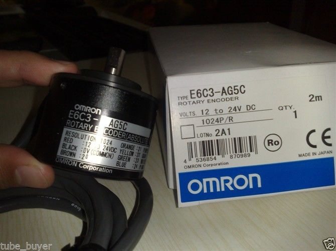 Omron E6C3-AG5C 1024P/R ROTARY ENCODER NEW E6C3-AG5C,欧姆龙,PLC